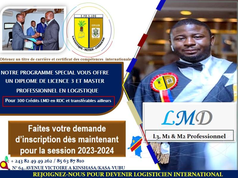 MASTER EN LOGISTIQUE 